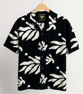 OUTFTY Short Sleeve Cuban Shirt Men’s Fashion