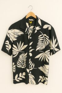 OUTFTY Short Sleeve Cuban Shirt Men’s Fashion