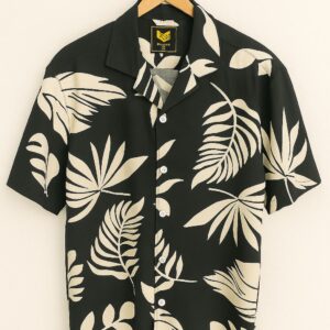 OUTFTY Short Sleeve Cuban Shirt Men’s Fashion