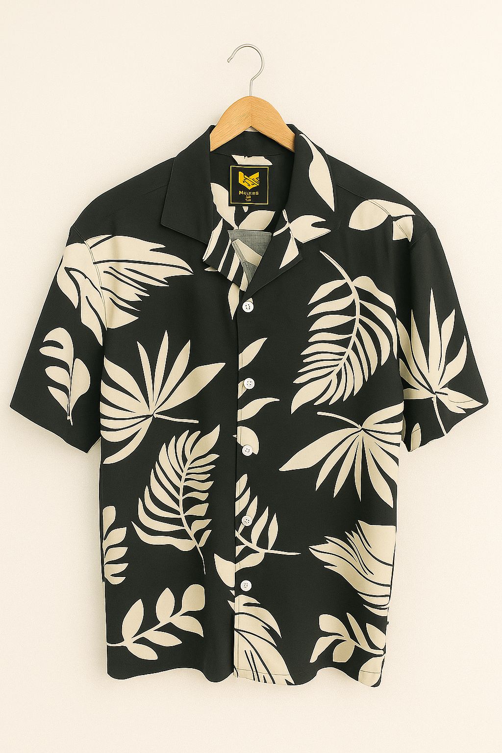 OUTFTY Short Sleeve Cuban Shirt Men’s Fashion